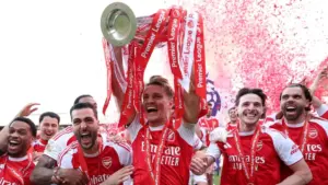 Jadwal pertandingan Arsenal pada Premier League musim 2026/2027.